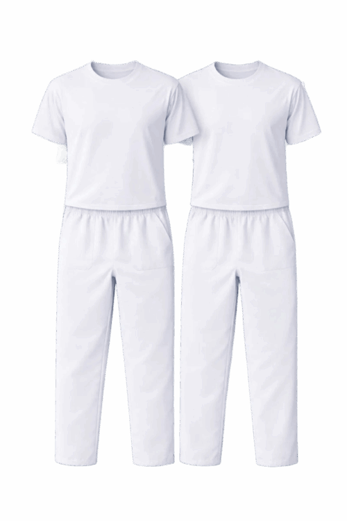 Kit 2 Uniformes Brancos Profissionais Frigorífico Padaria