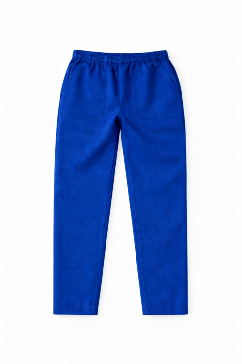 CALÇA UNIFORME UNISSEX EM BRIM LEVE – CONFORTO E RESISTÊNCIA PARA O DIA A DIA