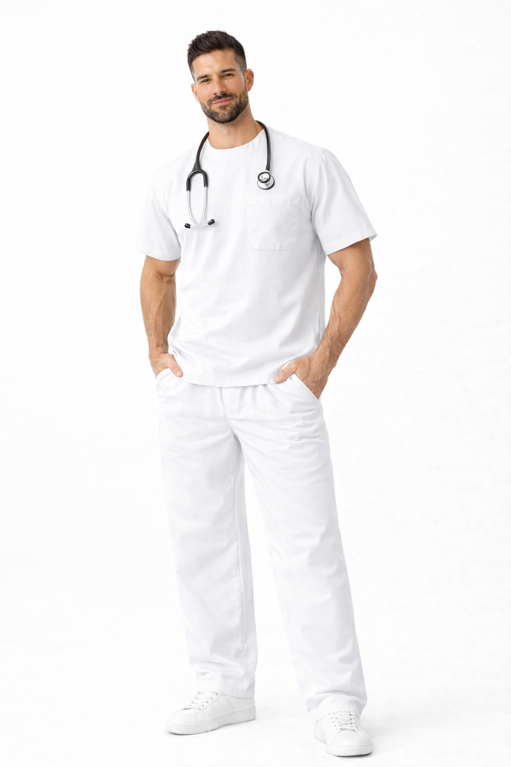 Scrub Unissex Pijama Cirurgico Profissional Gola Redonda - Imagem 2